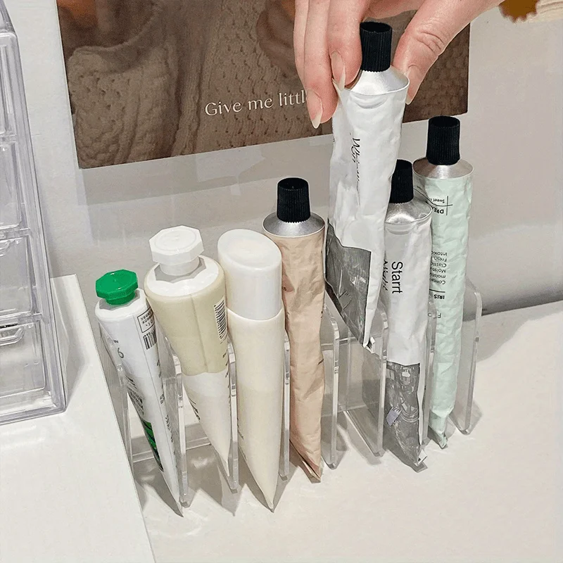 Wall Mounted Desk Fold - 1 unidade Organizador de Cosméticos Transparente