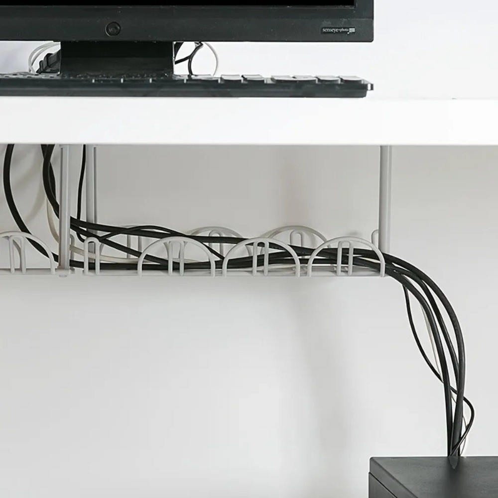 Cable Tray Under Desk - Organizador de Cabos para Abaixo da
