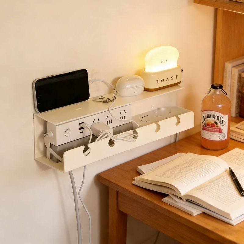 Cable Tray Under Desk - Organizador de Cabos para Mesa, Suporte