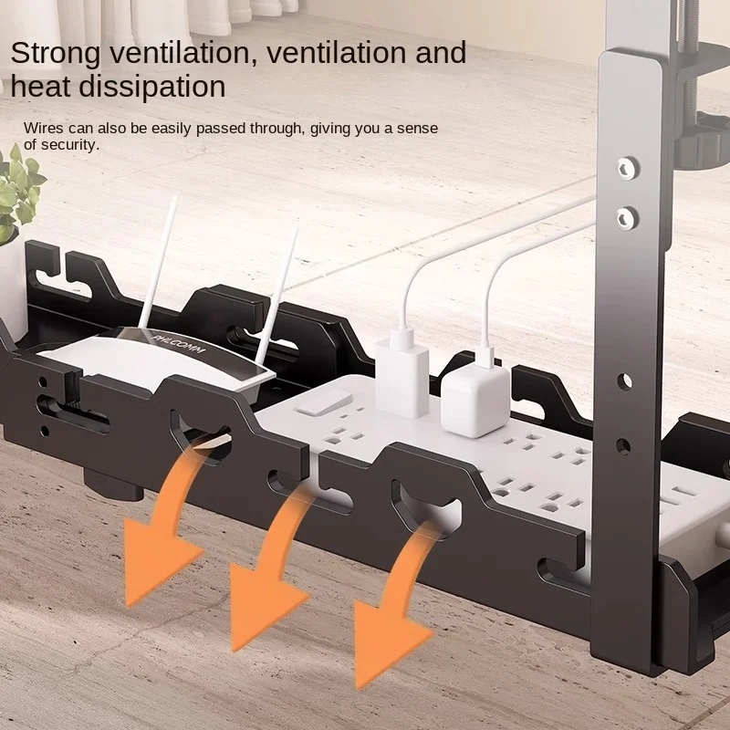 Suporte de Cabos Metálico para - Cable Tray Under Desk avaliação e preço