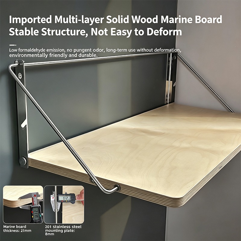 Mesa de Escritório Dobrável de - Wall Mounted Desk Fold avaliação e preço