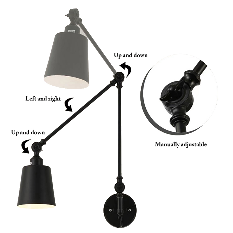 Luminária de Parede Nórdica Do - Wall Mounted Desk Fold avaliação e preço