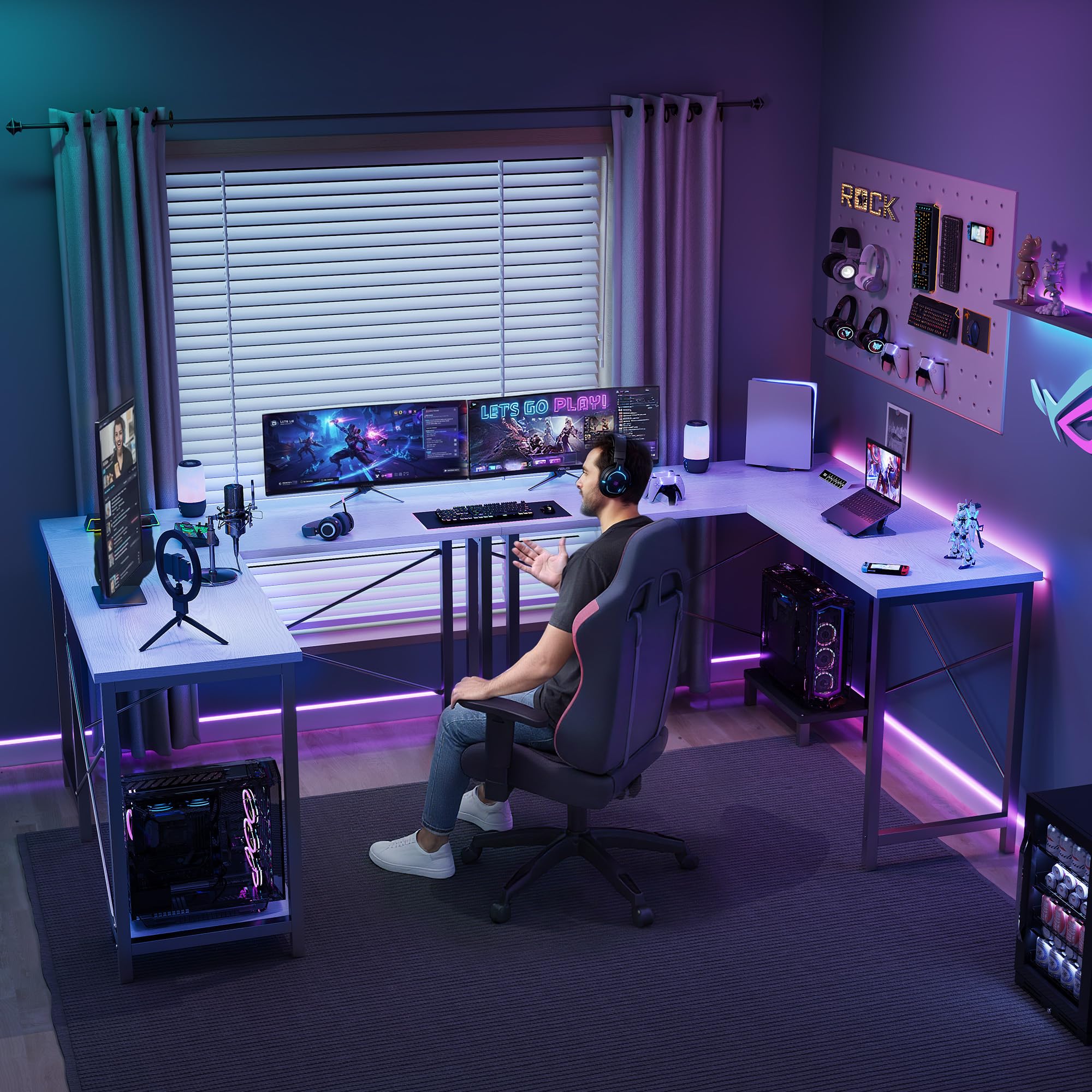 Mesa de Computador em L de 50  - Office Furniture Suppliers avaliação e preço