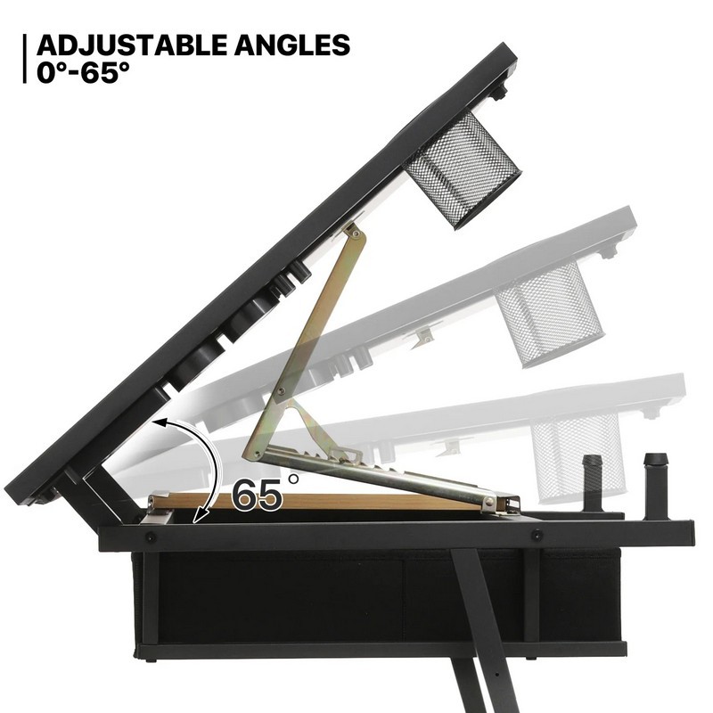 Mesa de Desenho com Altura Aju - Office Furniture Suppliers avaliação e preço