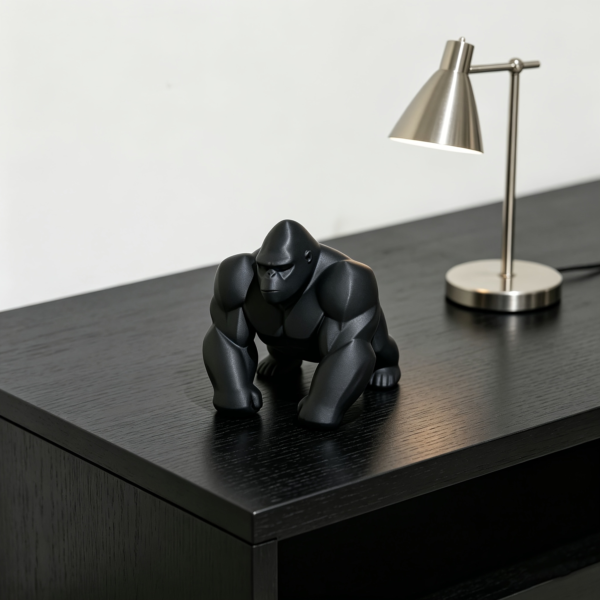 Estátua de Gorila Geométrica e - Office Furniture Suppliers avaliação e preço