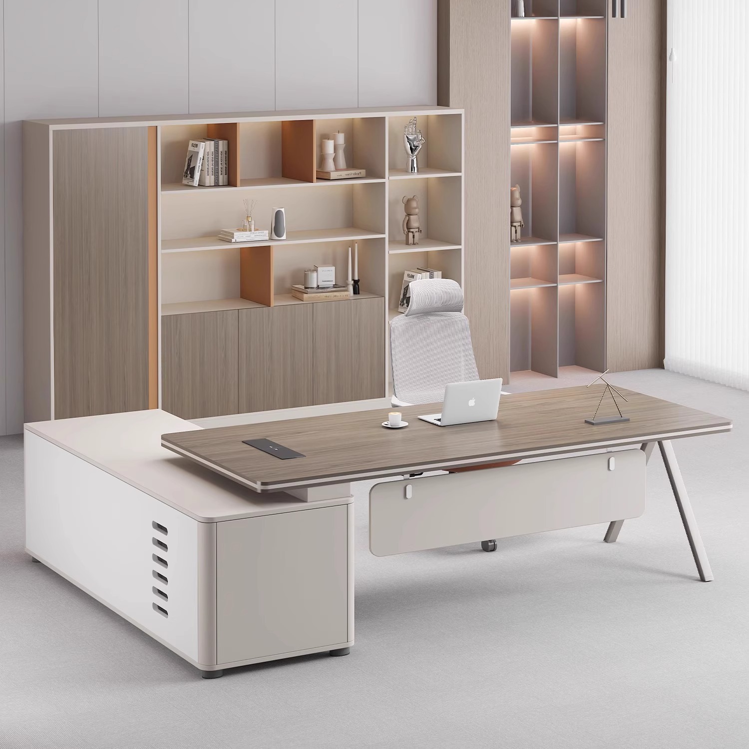 ✗ Mesa de Escritório de Madeir - Office Furniture Com avaliação e preço